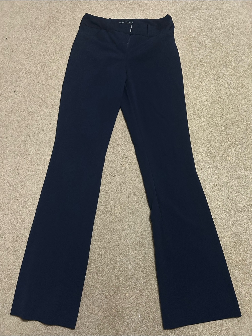 Dress flare pants - Navy size 4